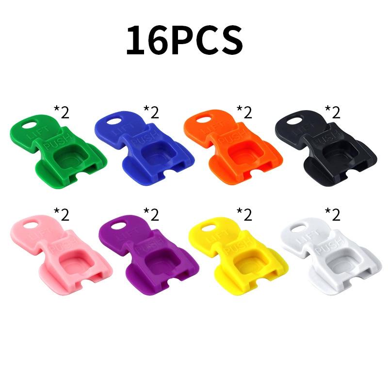 

Set of 16 Vibrant Can Openers Designed to Be Gentle on Hands User-Friendly And Equipped with a Cover