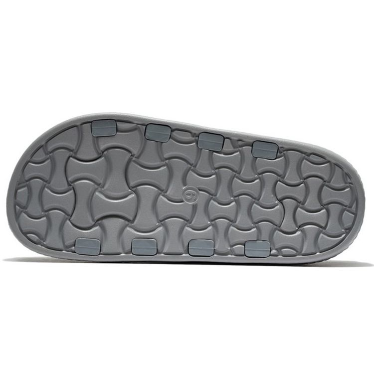 Li Ning Fashion Sports Rubber Sole EVA Slide Sandals Men Footwear Rock-Gray AGAS017-4