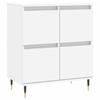 VidaXL Buffet Blanc 60x35x70 cm Bois d'ingénierie 831204