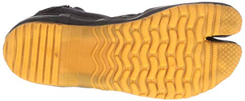 Soukaido Men's Twin Hooves Work Boots with Lightweight Tabi Socks, Black, Size 25.5 Cm, 4E