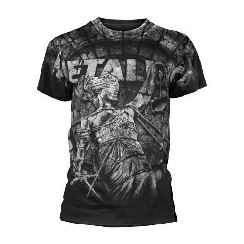 Metallica Unisex Adult Stoned Justice All-Over Print T-Shirt