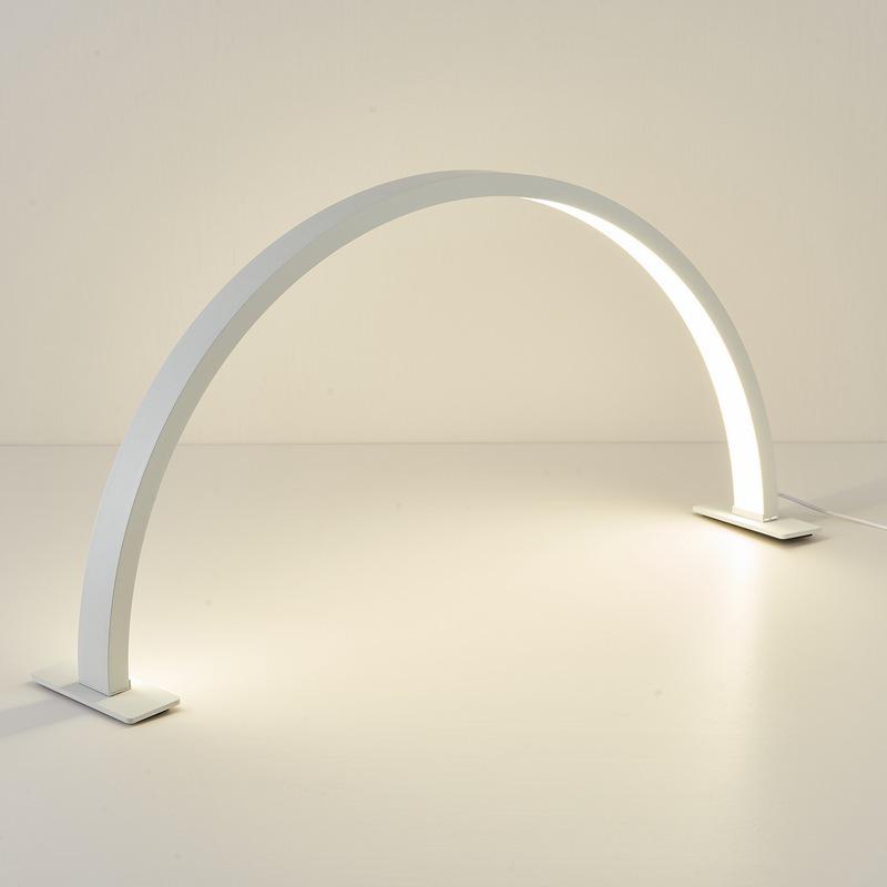 Half-Moon Nail & Beauty Lamp with Stand and Drill Attachments