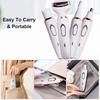 Portable Epilator Tool Electric Razor for Women Body Leg Bikini Hair Trimmer Painless Face Mustache Shaver Underarm Hair Removal