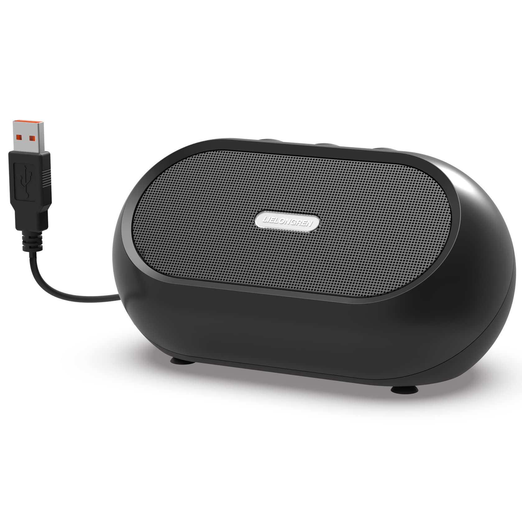 

XKX USB Комп’ютерний динамік Ноутбук ПК Настільний маленький комп’ютер Саундбар Plug and Play Зовнішній динамік Якість звуку Гучна гучність Пряме керування гучністю [8 Вт]