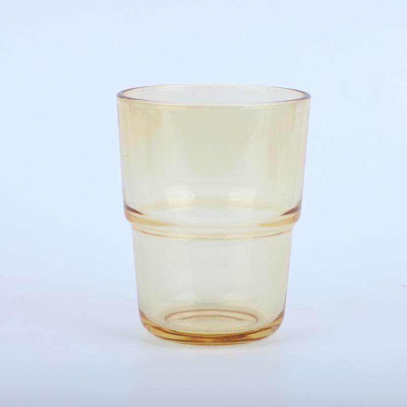 Tasse en Bambou Laser Colorée, Tasse à Eau en Verre pour Bureau, Tasse à Café Simple pour Boisson Ménagère avec Couvercle, Tasse à Paille Transparente