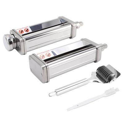 Pasta Maker Attachment Stainless Steel 8 Gears Thickness Pasta Maker Sheet Roller Cutter for Stand