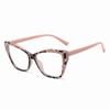 Cat Eye Anti Blue Light Computer Plano Reading Glasses New Optical Eyeglasses Frames for Women Fashion Retro Luxury Eyewear