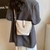 Fashionable Bucket Bag For Women 2024 Summer New Simple Casual Single Shoulder Bag