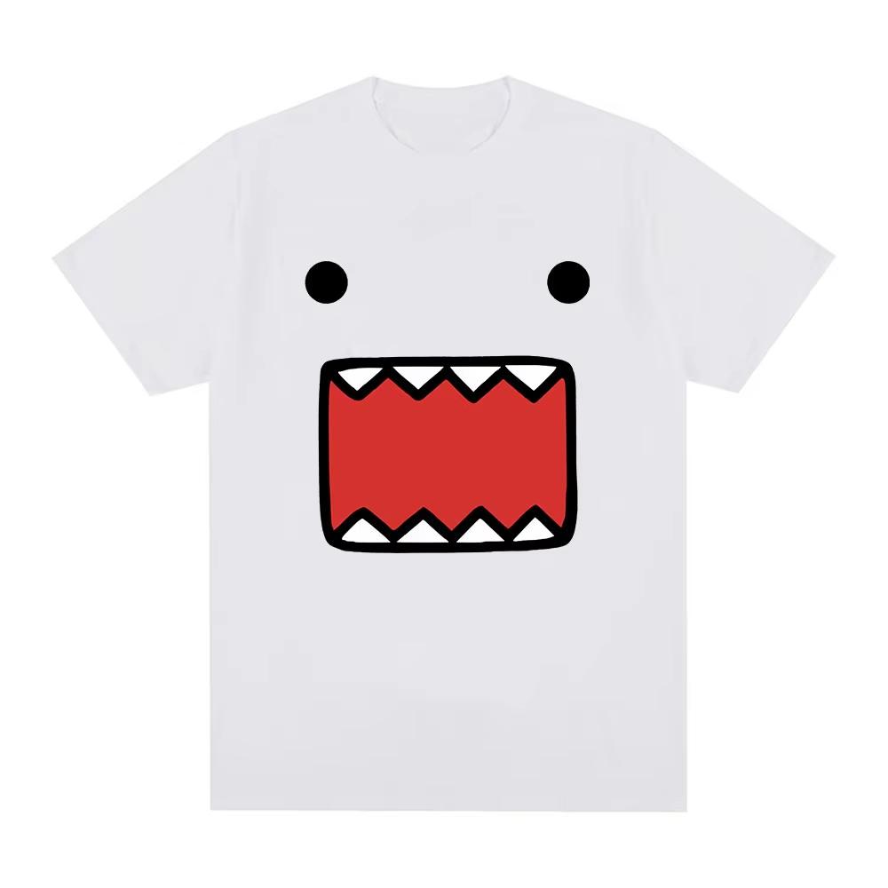 

Domo Kun Doll Face Graphic T Shirts Mens Women Cotton Casual TShirts ONeck Short Sleeve Oversized Tshirt Harajuku Streetwear 4XL
