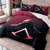 Assassins Creed 3Pcs Bedding Set Duvet Cover With Two Pillowcases For Bedroom Home Decoration