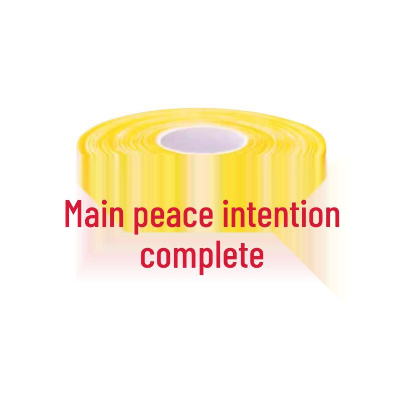 Junsheng Tianhong Yellow & White Warning Barrier Tape