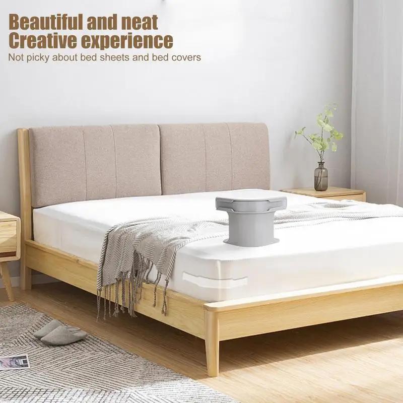 4PCS Invisible Bed Sheet and Bed Cover Fastener Invisible Quilt Sheet Holder Clips Single Quilt Cover Fixed Non-slip Clips