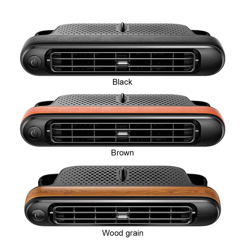 Car Seat Fans Rear Seat Air Circulation Fan Three Adjustable Wind Speeds Vehicle Rear Headrest Fans for Mini Cars RVs Sedans