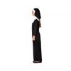 Déguisement religieuse enfant noir AC-DÉCO - 7/9 ans - robe longue et foulard
