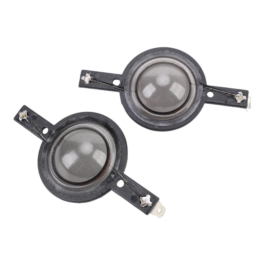 2Pcs 4in Speaker Membrane Silk 25.4mm DCR 5.4 Ohm  Tweeter Diaphragm for Speaker Upgrade Repair
