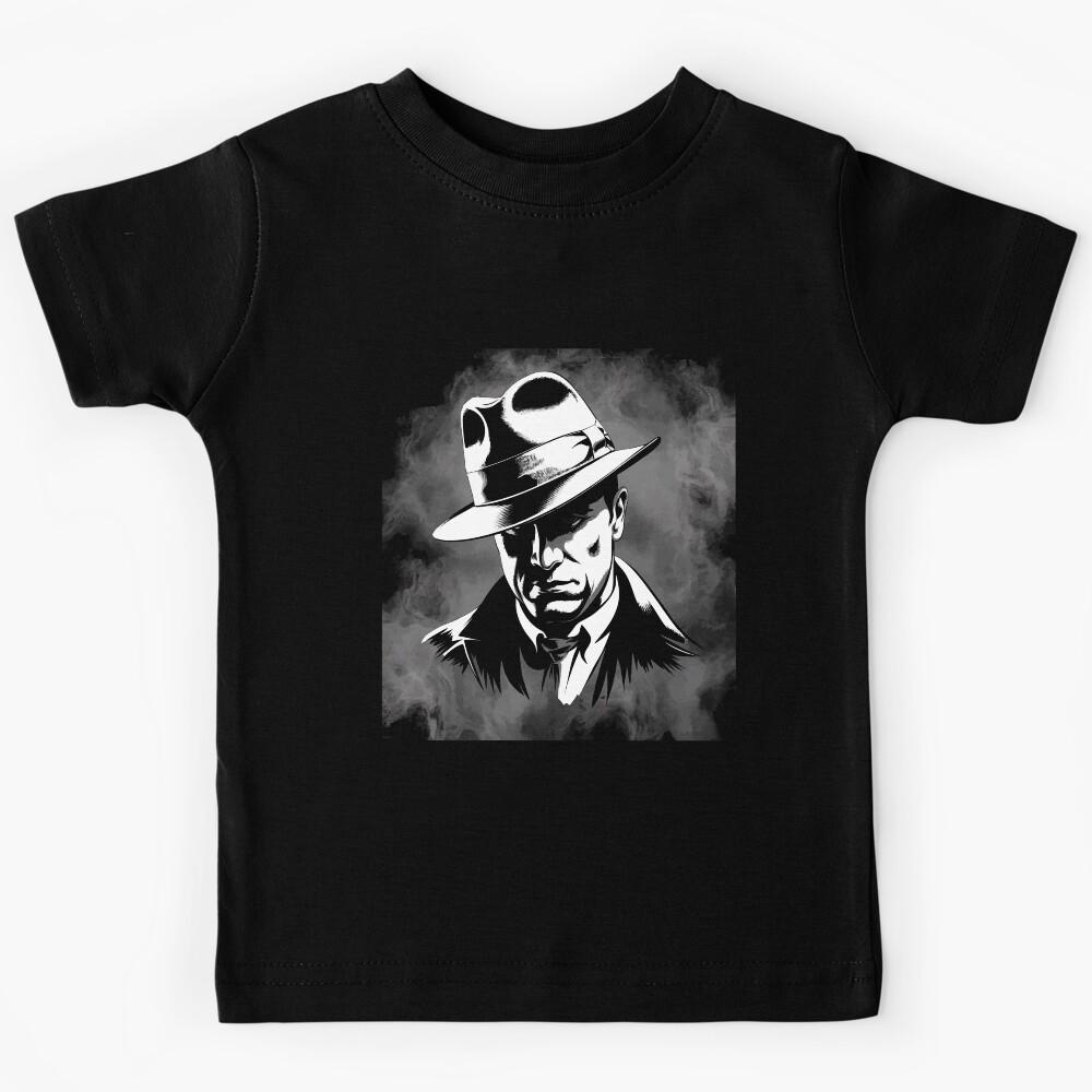 gangster Fedora Kids T-Shirt 120