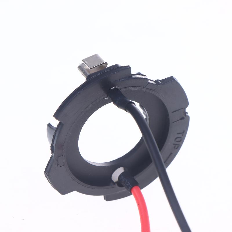 2Pcs Headlamp Socket Adapter For Golf 5 Mk5  H7 Led Headlight Bulb Base Holder Retainer Lamp Base Headlight Accessories