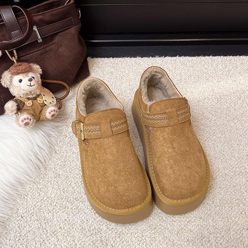 

Women s Fashion Lightweight Short-Boot Winter Warm Fleece-Lined Snow Boots with Soft Soles, Fleece-Lined Insulation Slip-Resistant Casual Sports Boots 40