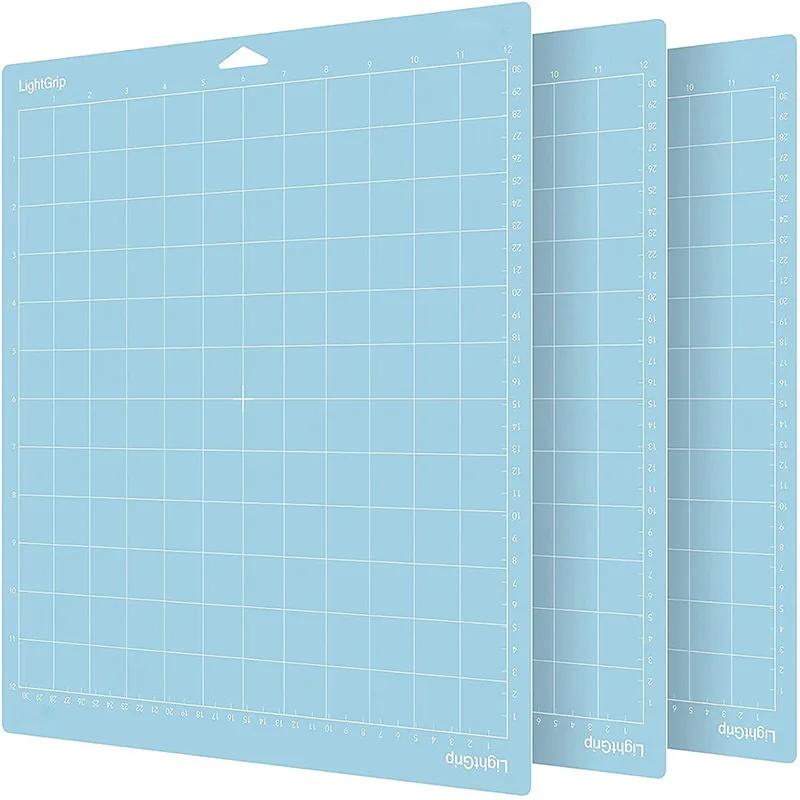 3pcs New Color Replacement Cutting Mat PVC Material Non-slip Glue For Contour Photography Plotter Machine Protection Blade