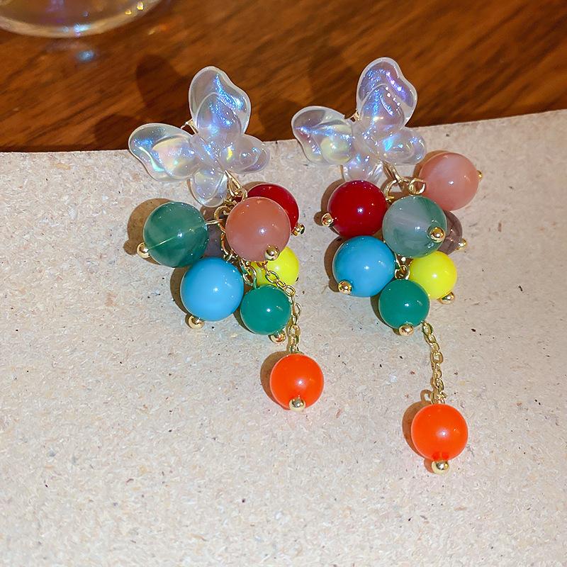 GemChic Women's Earrings Fashion Ear Stud Needle Embed Zircon Imitation Pearl Geometric Earrings Versatile Birthday Christmas Jewelry Gift