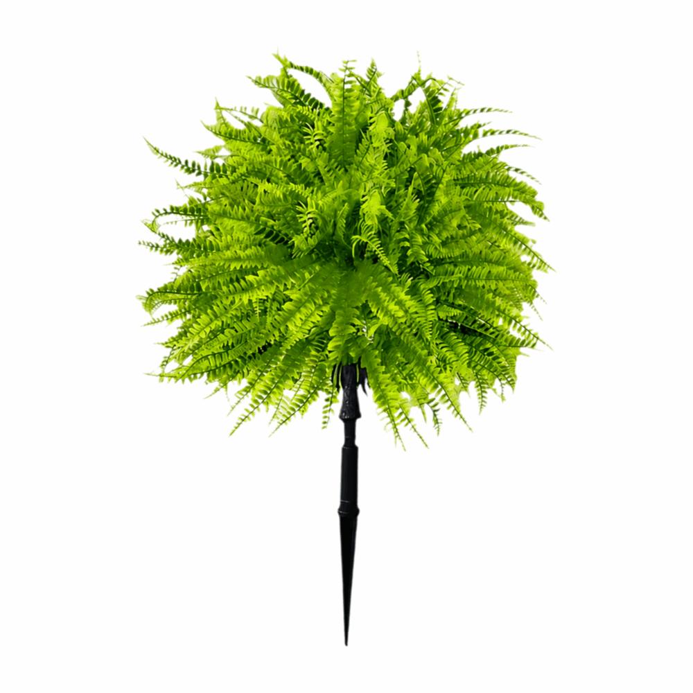 with Ground Stake Persian Fern Artificial Plant Multicolor Fake Greenery Plant  Home Decoration 1