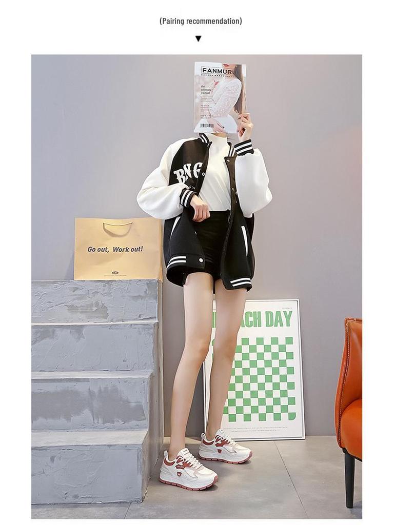 Women's Hot-Selling Versatile Spring 2025 Dad Shoes - Trendy Fashion Sports Sneakers AD8802