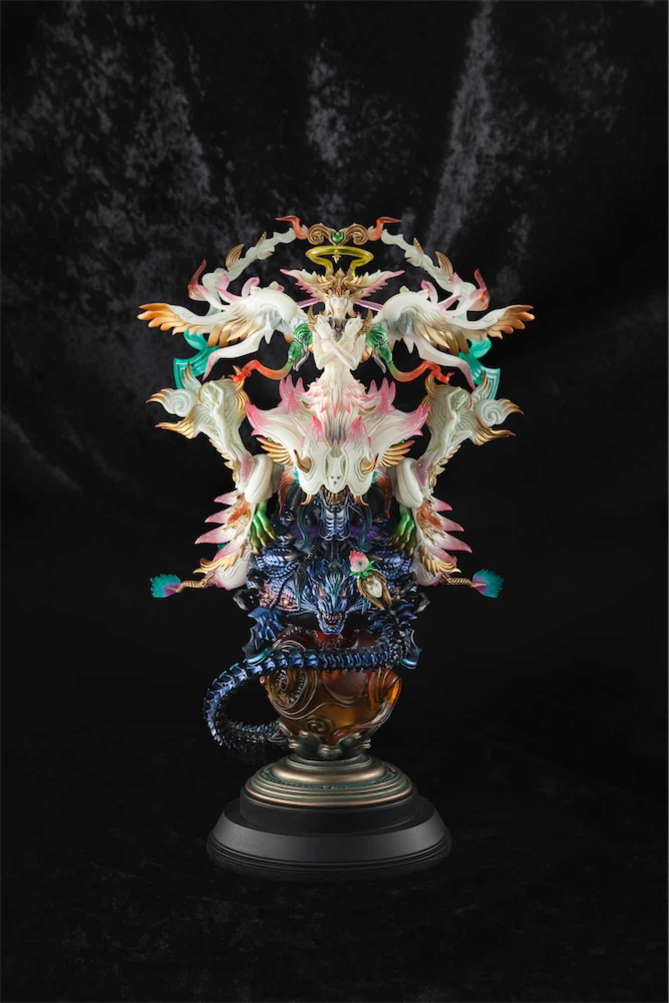 

FINAL FANTASY XIV Meister Quality Figure Angel Holy Ultima белый