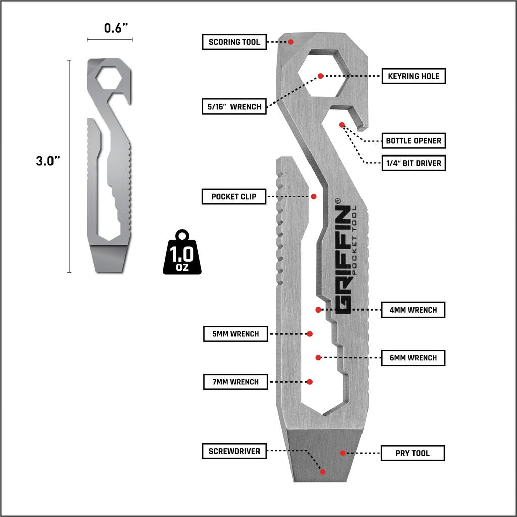 Griffin Pocket Size Multi-Tool