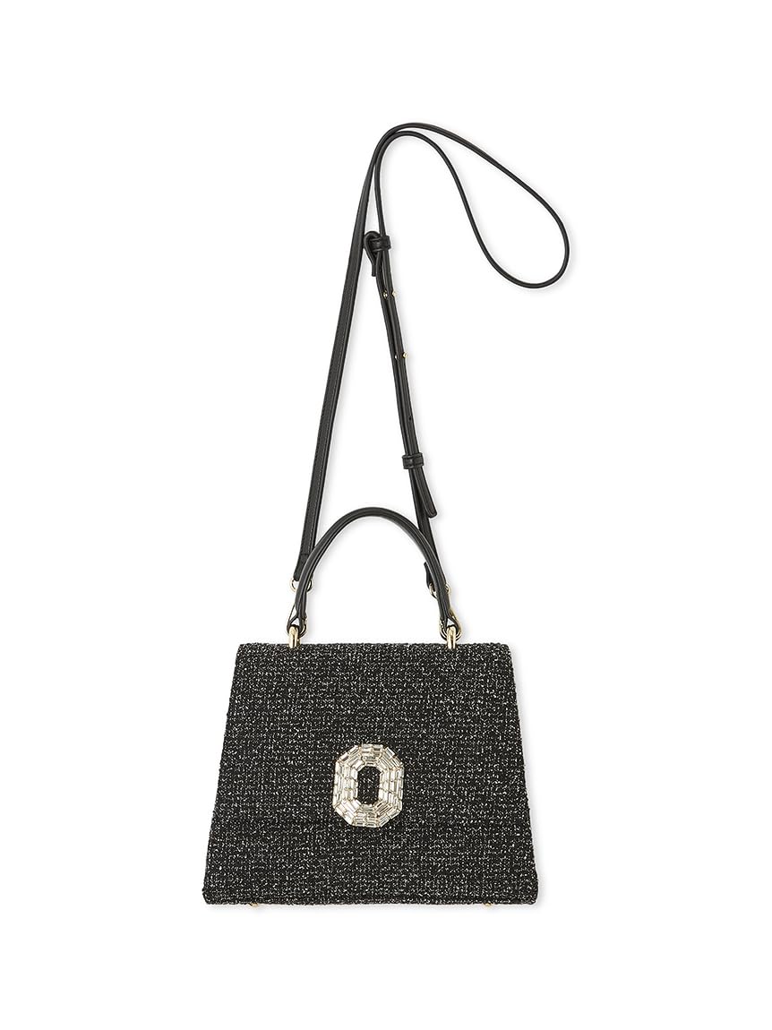 

Женская черная сумка Snidel со стразами, квадратная, SWGB244629, один размер