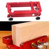 Strong Aluminum Hinge Alignment Jig For Woodworking Projects Ensures Fast Accurate Lock Hole Drilling On Door Upgrades