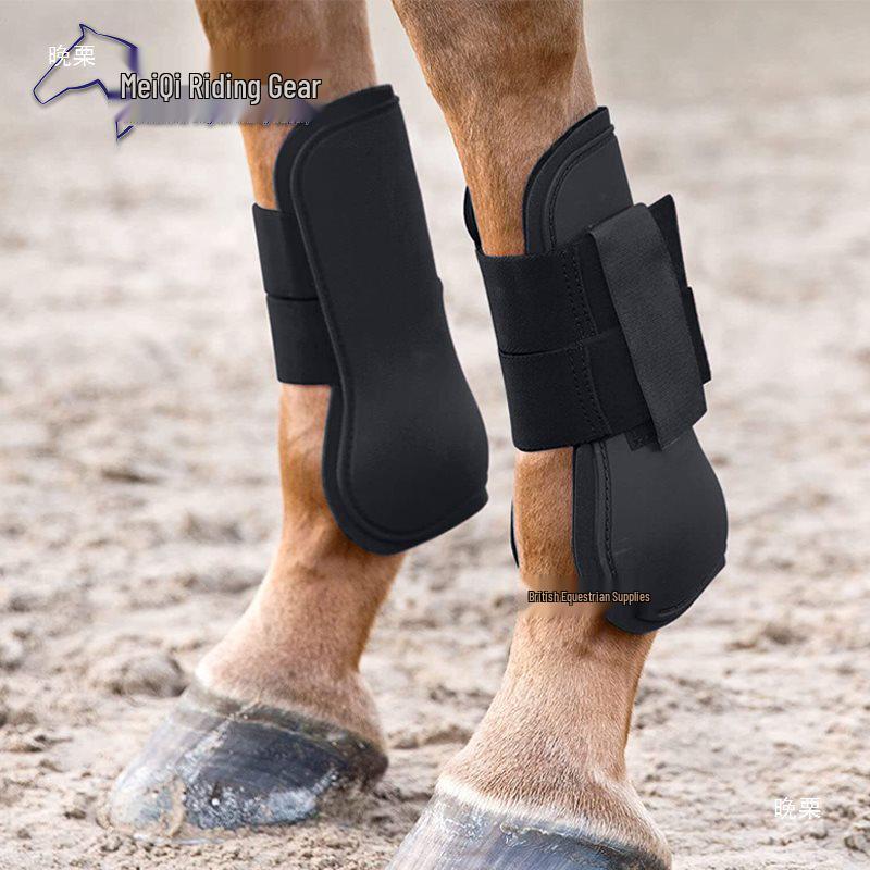 Yingqi Front Leg Eventing Wraps - Horse Protection Straps (2 Pcs)