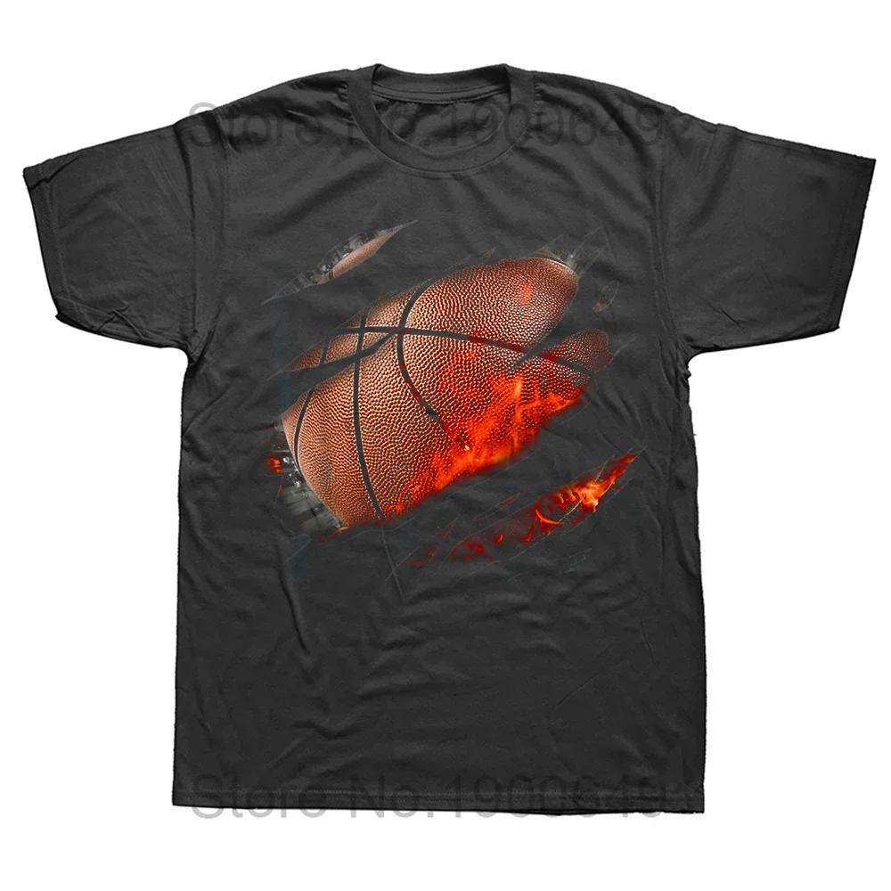 Basketball Things I Do In My Spare Time T Shirt Tee Tops Round Neck Short-Sleeve Fashion Tshirt Clothing Casual Basic T-shirts