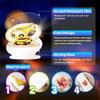 Pick Up The Leak! 50 Cartoon Charging Robot Stickers Creative Children Cartoon Robot Luggage