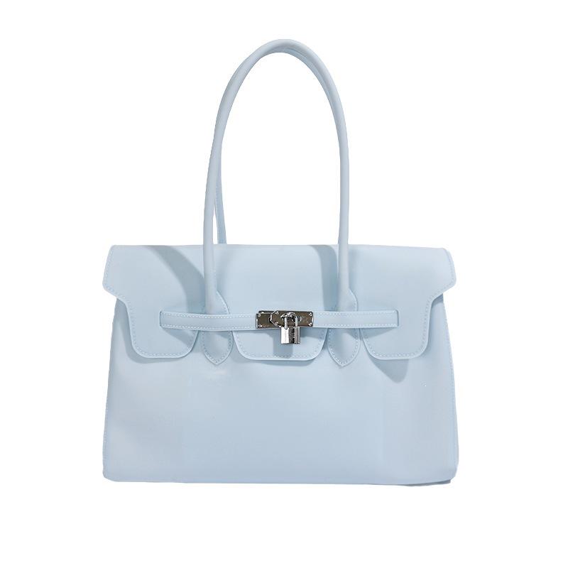Borsa Jelly da Donna Trendy 2026: Borsa a busta grande capacità per il pendolarismo