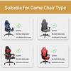 1Set Dustproof Chair Cover Set Fleece Jacquard Seat Protect Cover  for Office Computer Chair