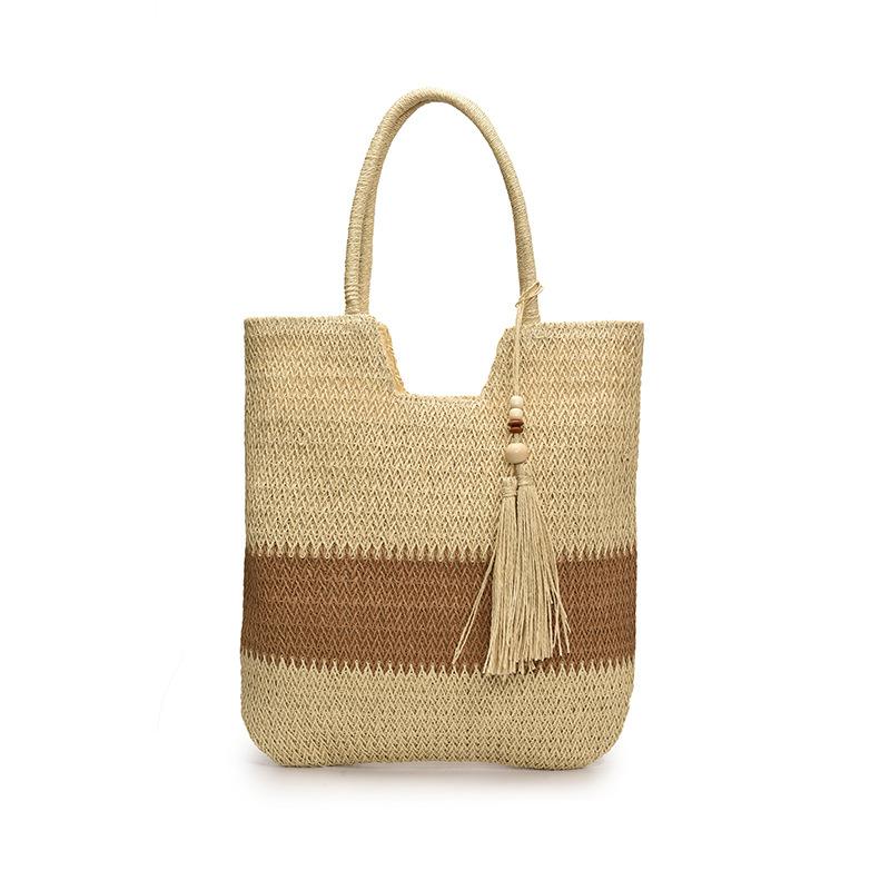 Seaside Beach Vacation Bag Women's New Shoulder Bag Large Capacity Bag