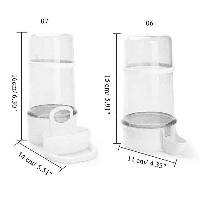 Bird Feeder And Waterer For Pet Parrot Cage Automatic Drinker Bird Food Water Bowl Bird Automatic Feeder For Cage