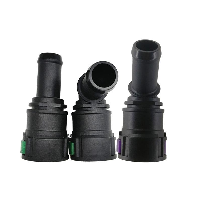 15.82 Female Connector Fuel Pipe Joint Auto Fuel Line Quick Connector Connect Pipe with 15mm Inner Diameter 1pc