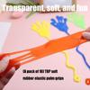 Reusable Stretchy Hand Toy 10PCS/Lot Funny Party Supplies Classroom Rewards Stress Relief Tools Kids Adults Multipurpose