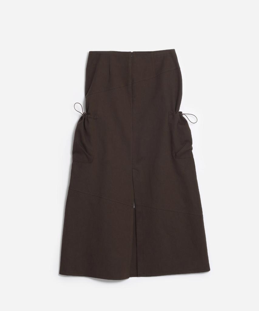 Towtow Archive Petal Cargo Skirt Hazelnut Khaki