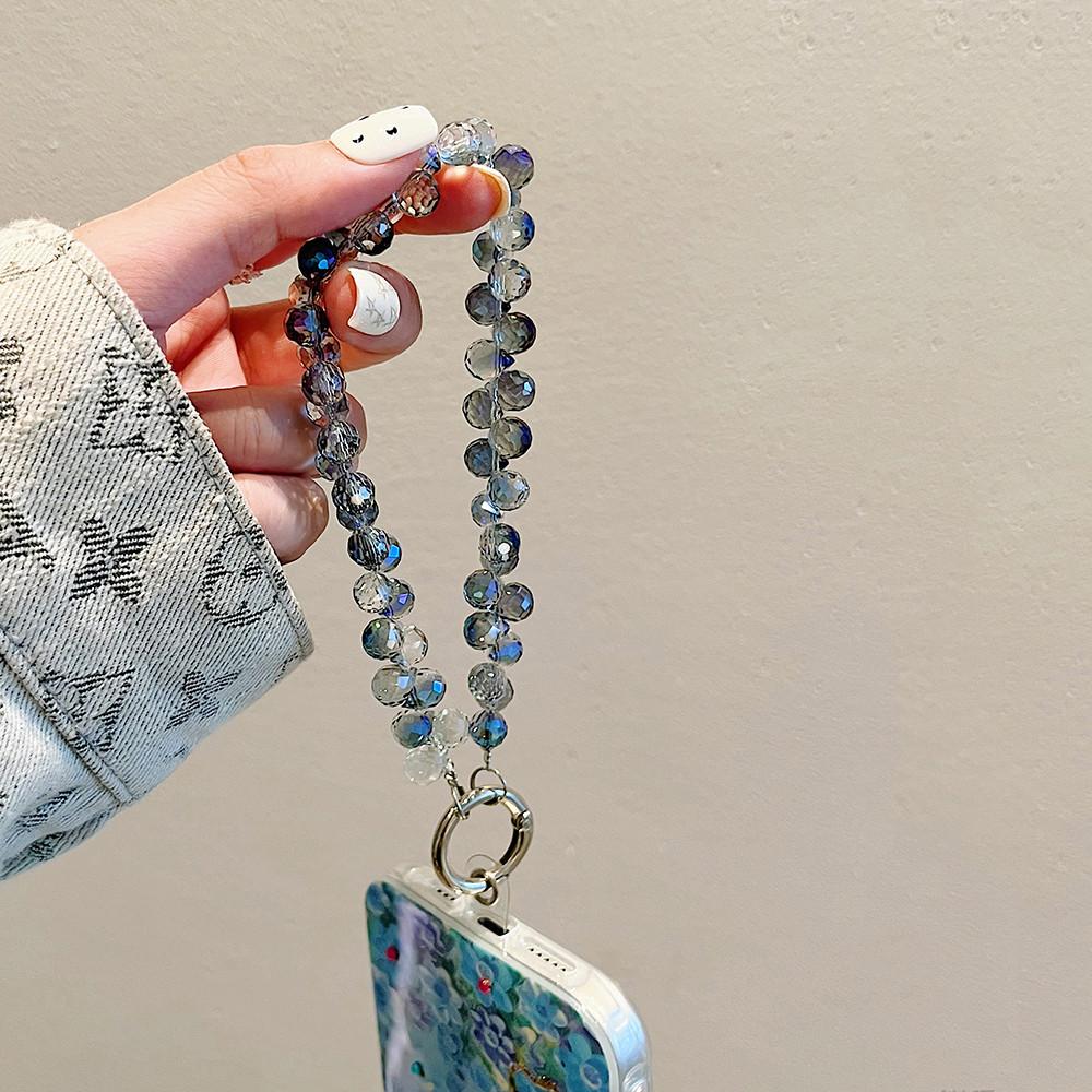 Invisible lens bracket protective film Phone Case For iPhone 15Pro Max 11 12 13 14 15 14 Plus 12pro 15pro Blue Flower Butterfly Pattern Back Cover