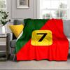 Ronaldo's Number Seven Portable Blanket/Soft Blanket Bedding Blanket Suitable for Travel Camping Living Rooms Offices Sofas Fan Gifts
