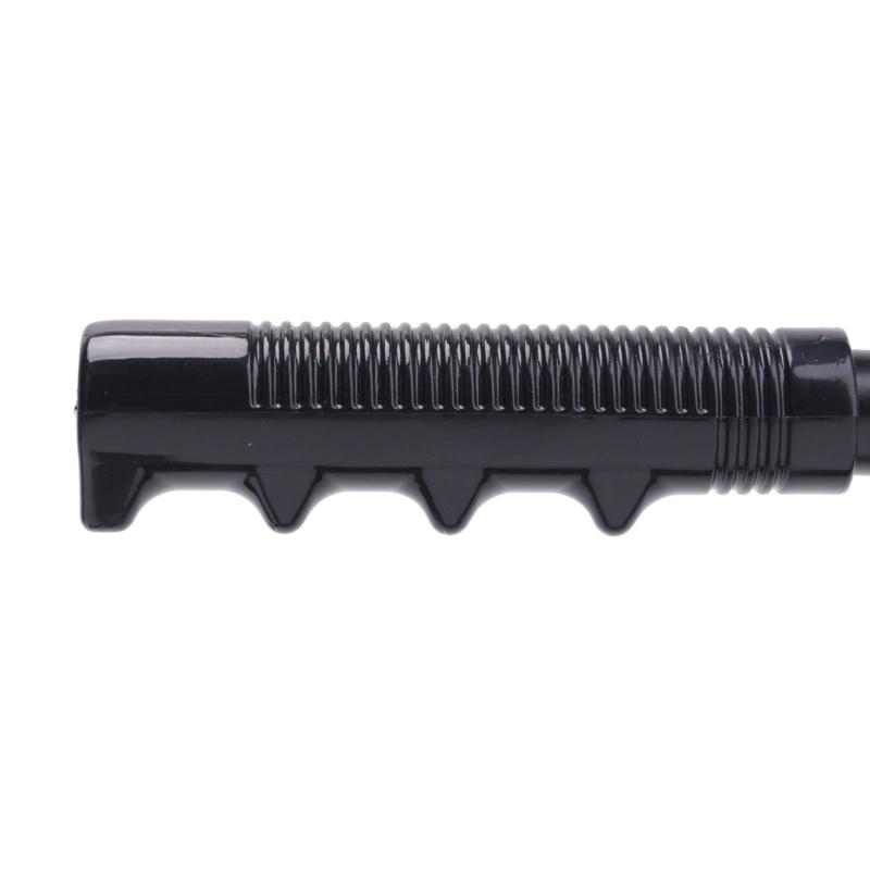 Wrapped Grip Vehicle Grab Handle for the Specified Front Cabin Position, Bent Tubular Metal Handhold with Two-Hole Mounting Plate for Entry and Exit
