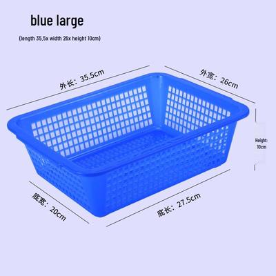 Morona Plastic Vegetable Washing and Storage Basket Set