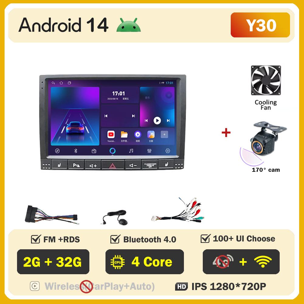 For Volkswagen VW Touareg 2002 2003 2004-2012Car Multimedia Video Player Android Auto Car Radio Touch Screen GPS Navigation