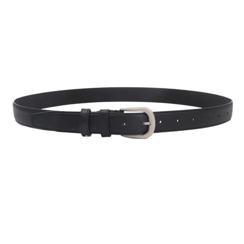 The Lady's Faux Leather Belt Is Simple and Fashionable In An Ins Style, Versatile and High-end, and Pairs Well with Jeans