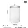 Sealed Plastic Storage Jar for Dried Tangerine Peel, Grains, Cereals, Dried Fruits, Kitchen Snacks, and Refrigerator Storage.
