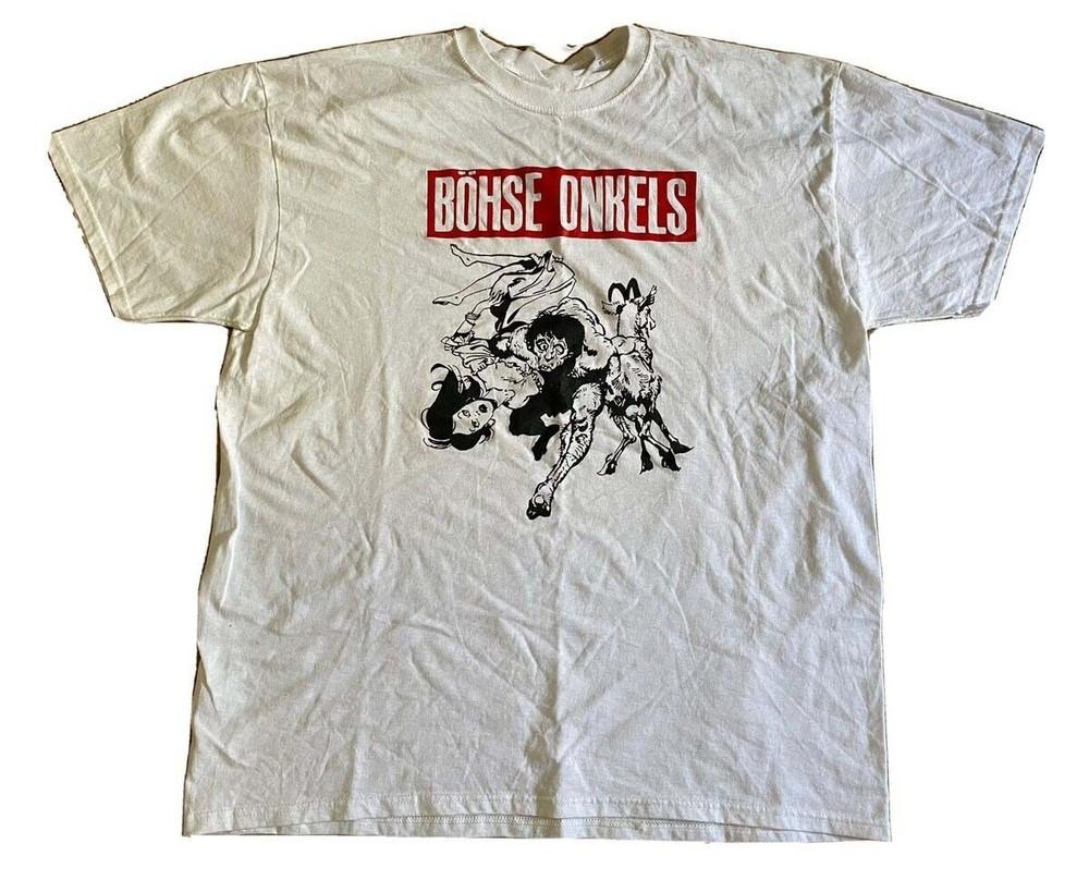 

Merry Christmas Bohse Onkelz Full Size White BT589 Unisex T-Shirt M