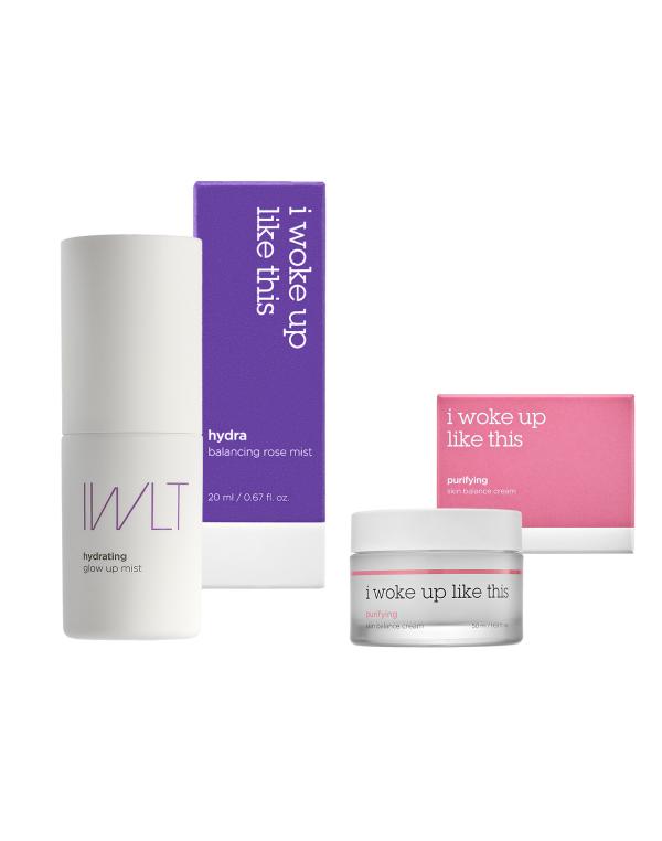 IWLT Glow Up Mist + Purifying Skin Balance Cream (Pink Cream) one color free