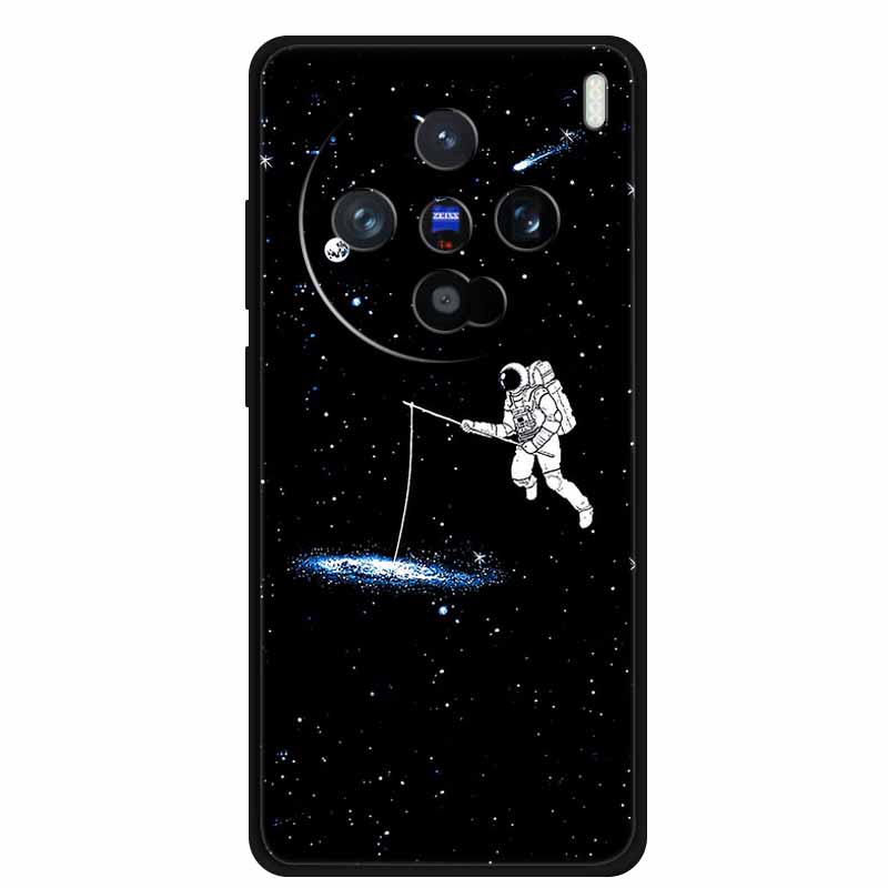 Cartoon Patterns Phone Case For Vivo X100 Ultra pro 5G Soft TPU Silicone Shield Back Cover Funda X 100 Fashion Luxury Bumper